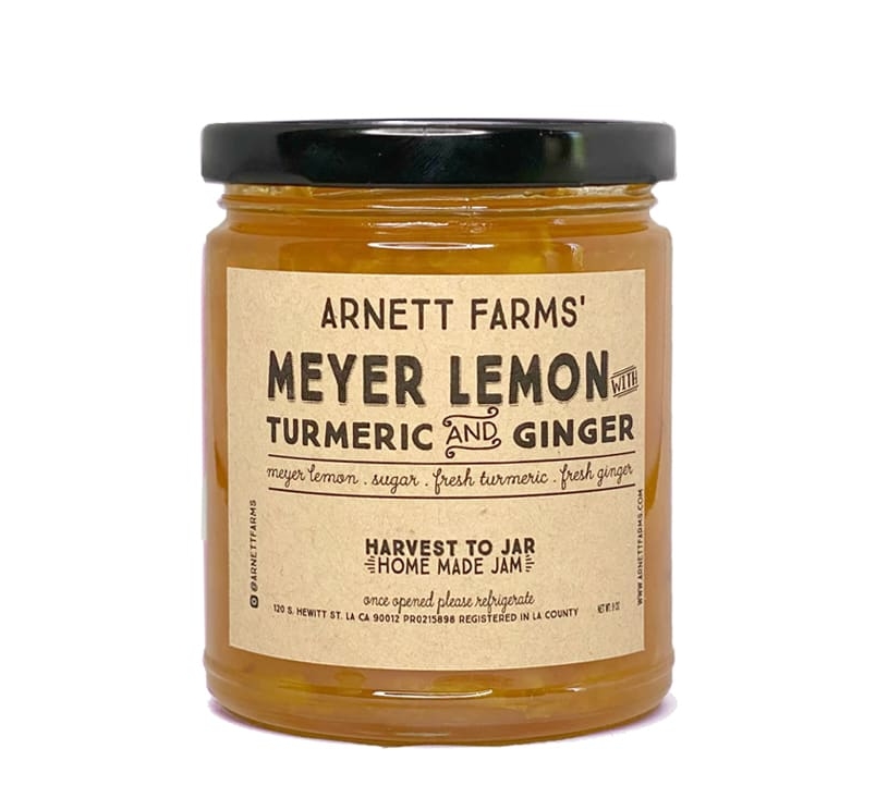 Meyer Lemon with Turmeric and Ginger Jam