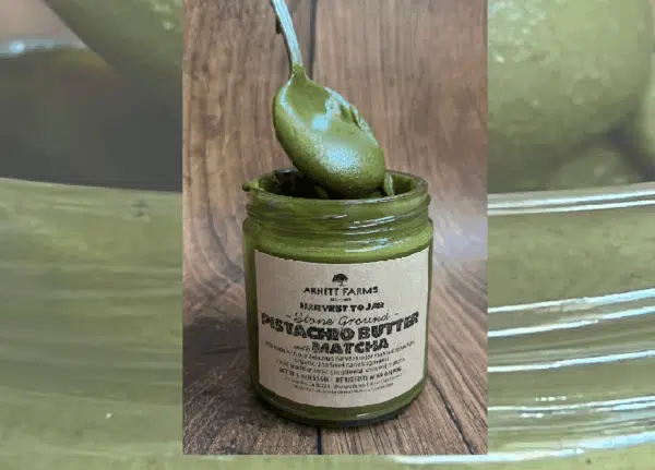 matcha pistachio butter