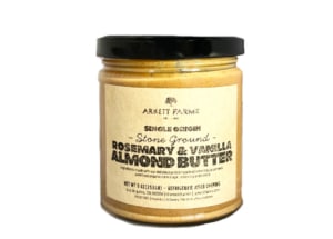 Rosemary and Vanilla Almond Butter