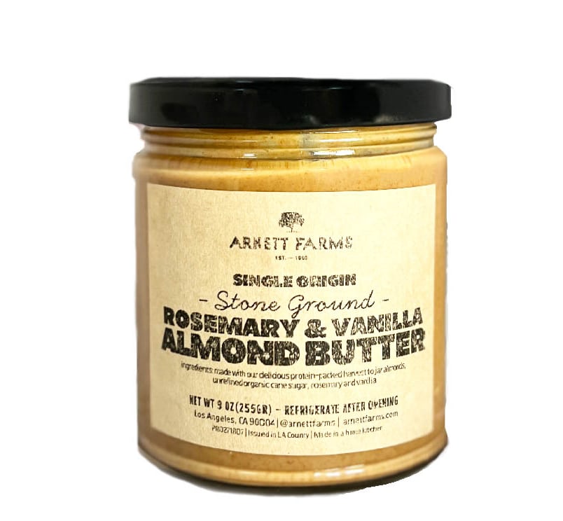Rosemary and Vanilla Almond Butter