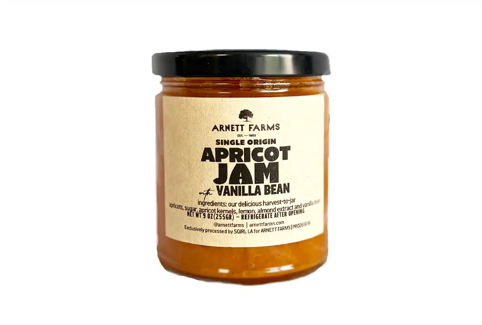 Apricot Jam with Vanilla Bean