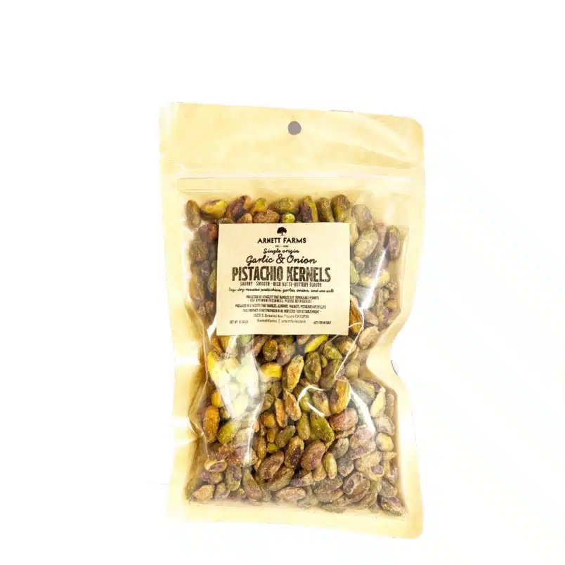 Garlic and Onion Pistachio Kernels